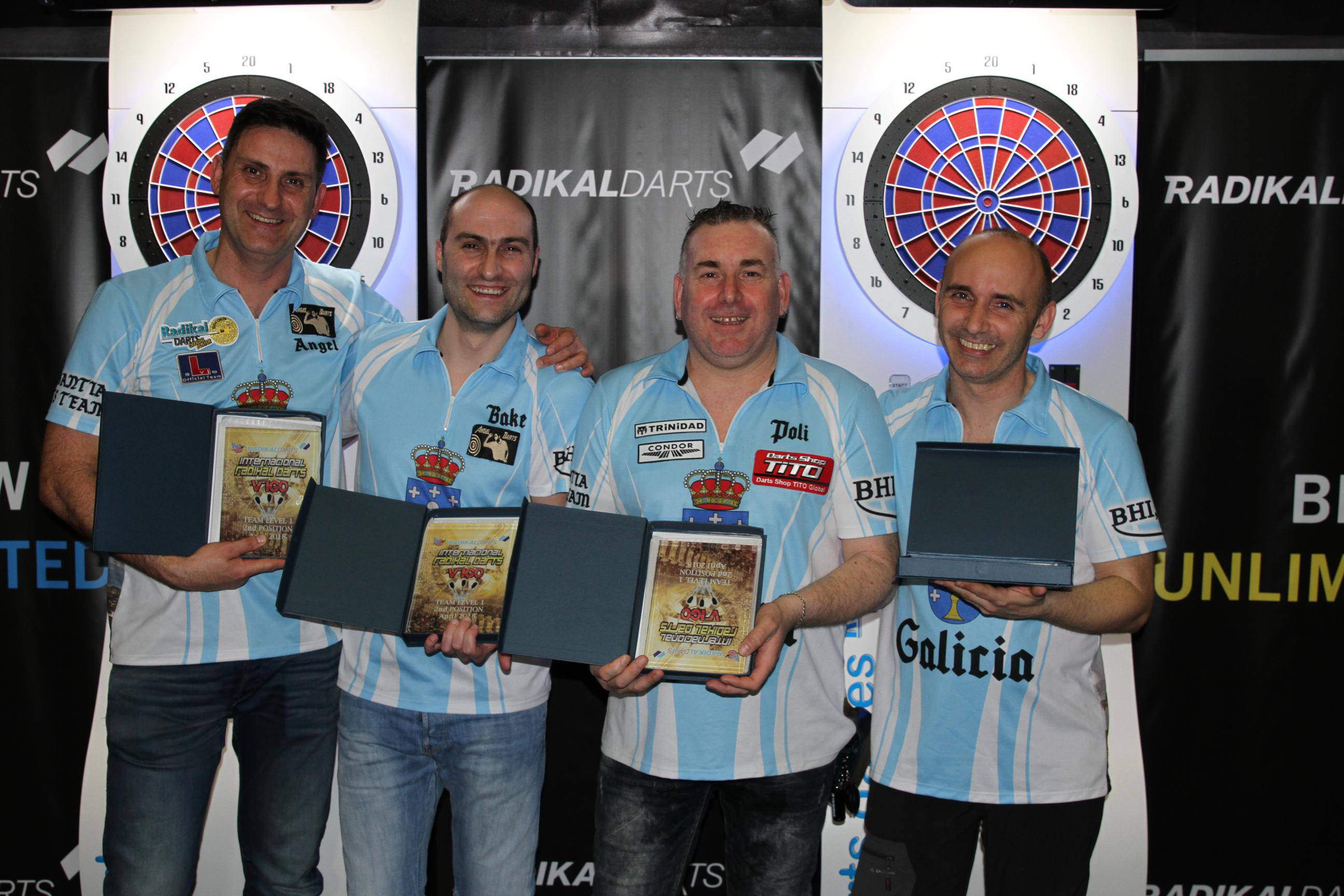 Internacional Radikal Darts 2018 Barbantia Subcampeón Equipos Nivel 1